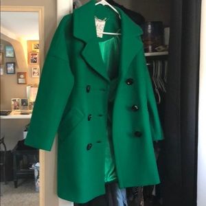 Milly Green Coat, brand new!